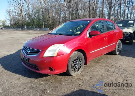 2011 Nissan Sentra 2.0S из США, поврежденный, VIN 3N1AB6AP6BL682789